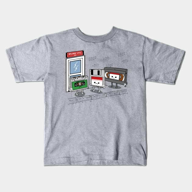 Employment Office Kids T-Shirt by Melonseta